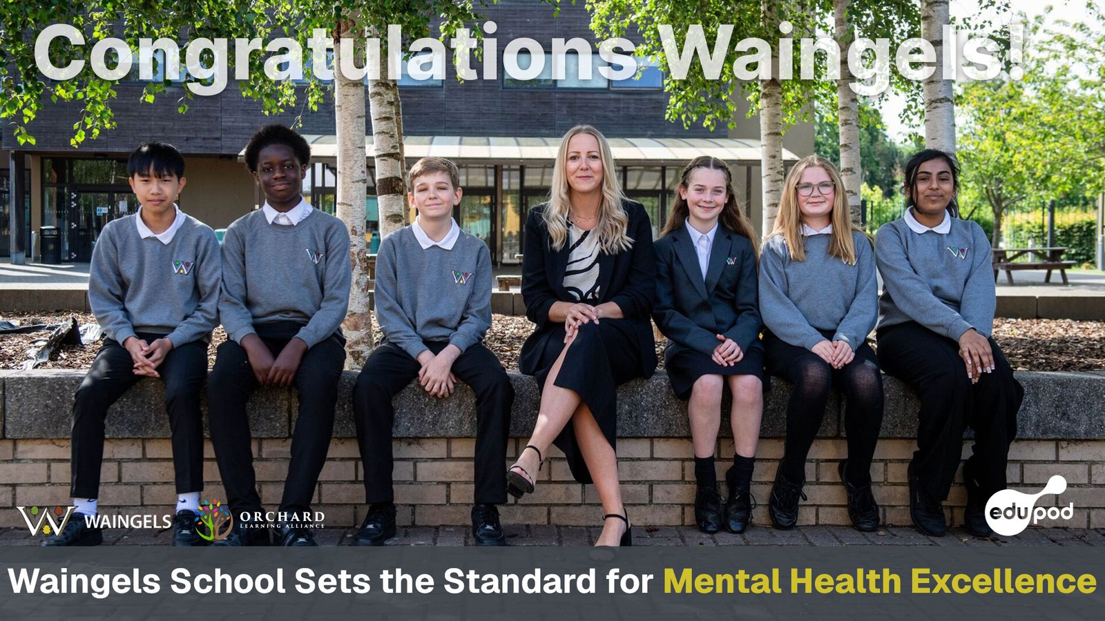 Waingels School Leads the Way in Whole-School Mental Health Excellence
