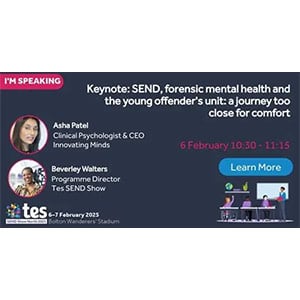 Dr Asha Patel @ TES SEND