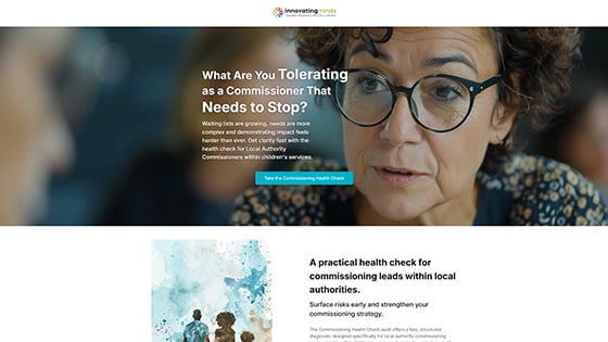 A practical health check for commissioning leads within local authorities